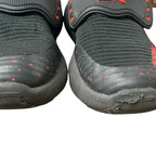 Little Boys 12 Black Red Lightweight Breathable Non Slip Athletic Sneaker Shoes