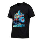 Im Crushing It Monster Truck 4 Year Old Boys 4th Birthday  Stretchy T-Shirt