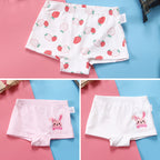 Children'S Antibacterial Underwear, Pure Cotton Breathable Boxer Shorts, Girls' Baby Boxer Shorts, Boneless And Comfortable Tide