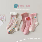 Autumn And Winter Cartoon Dinosaur Mid-calf Cotton Warm Sports Boys' Socks