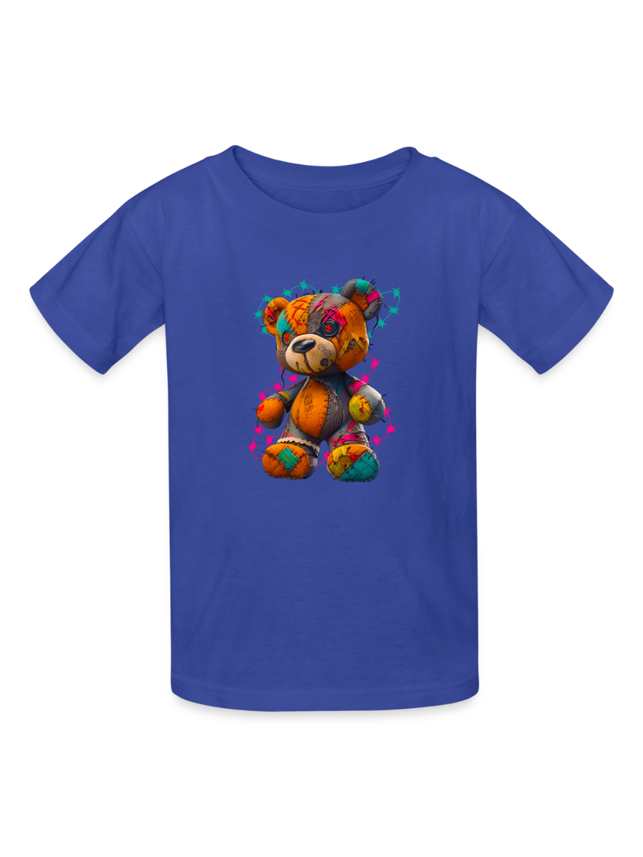 Boys Multicolor Teddy Bear Short Sleeve T-Shirt