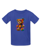 Boys Multicolor Teddy Bear Short Sleeve T-Shirt