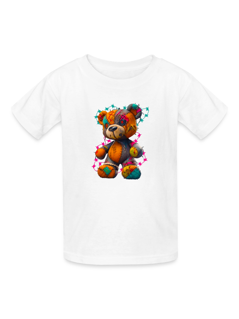 Boys Multicolor Teddy Bear Short Sleeve T-Shirt