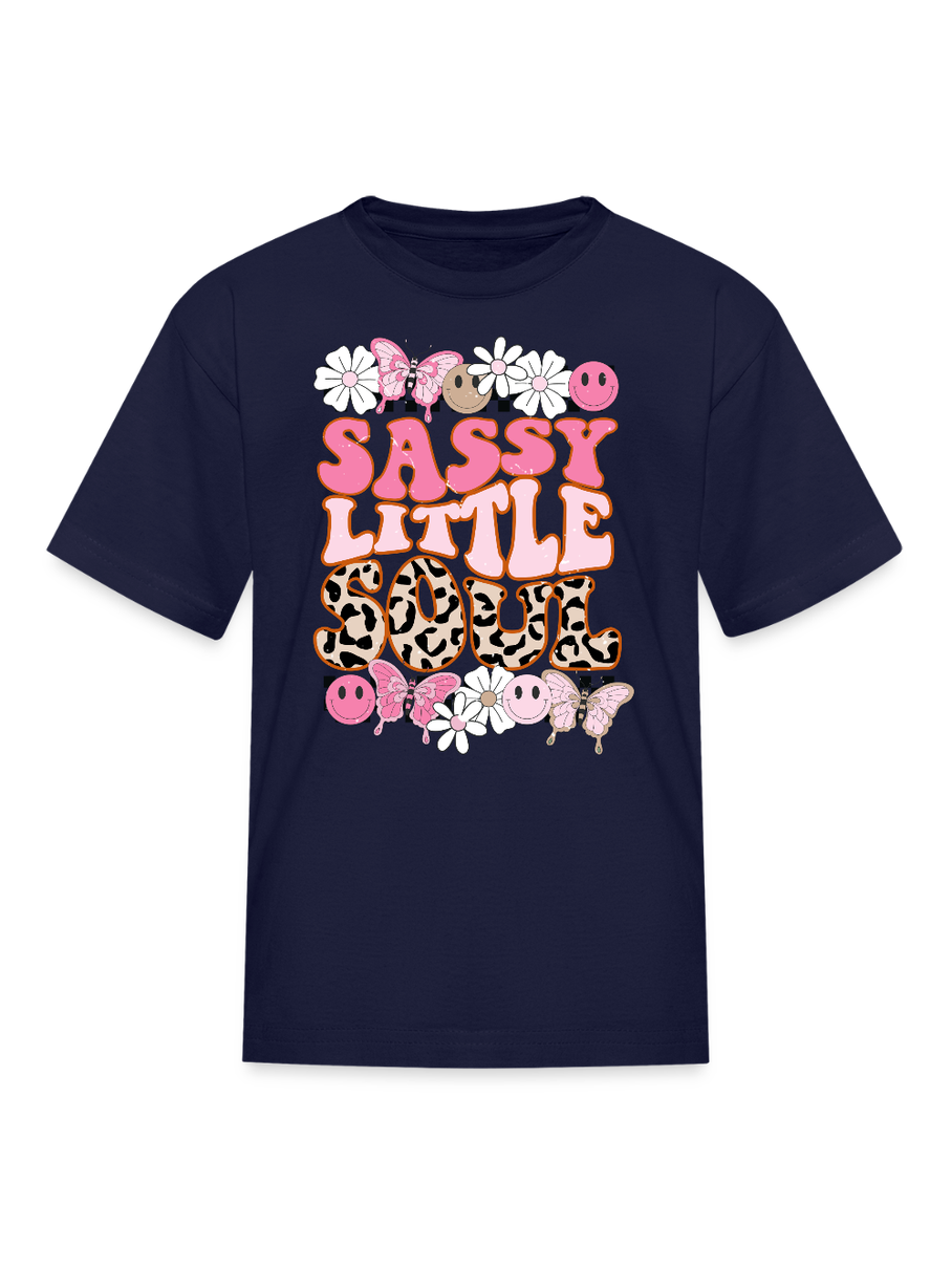 Girls Sassy Little Soul Short Sleeve T-Shirt