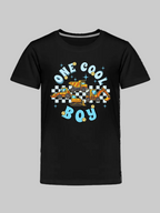 Toddler Boys One Cool Boy Short Sleeve Crewneck T-Shirt