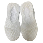 Runside Big Girls Size 1 White Mesh Lace Up Lightweight Breathable Sneaker Shoes