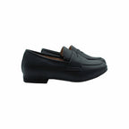 Black Designed Leather