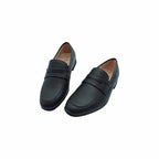 Black Designed Leather