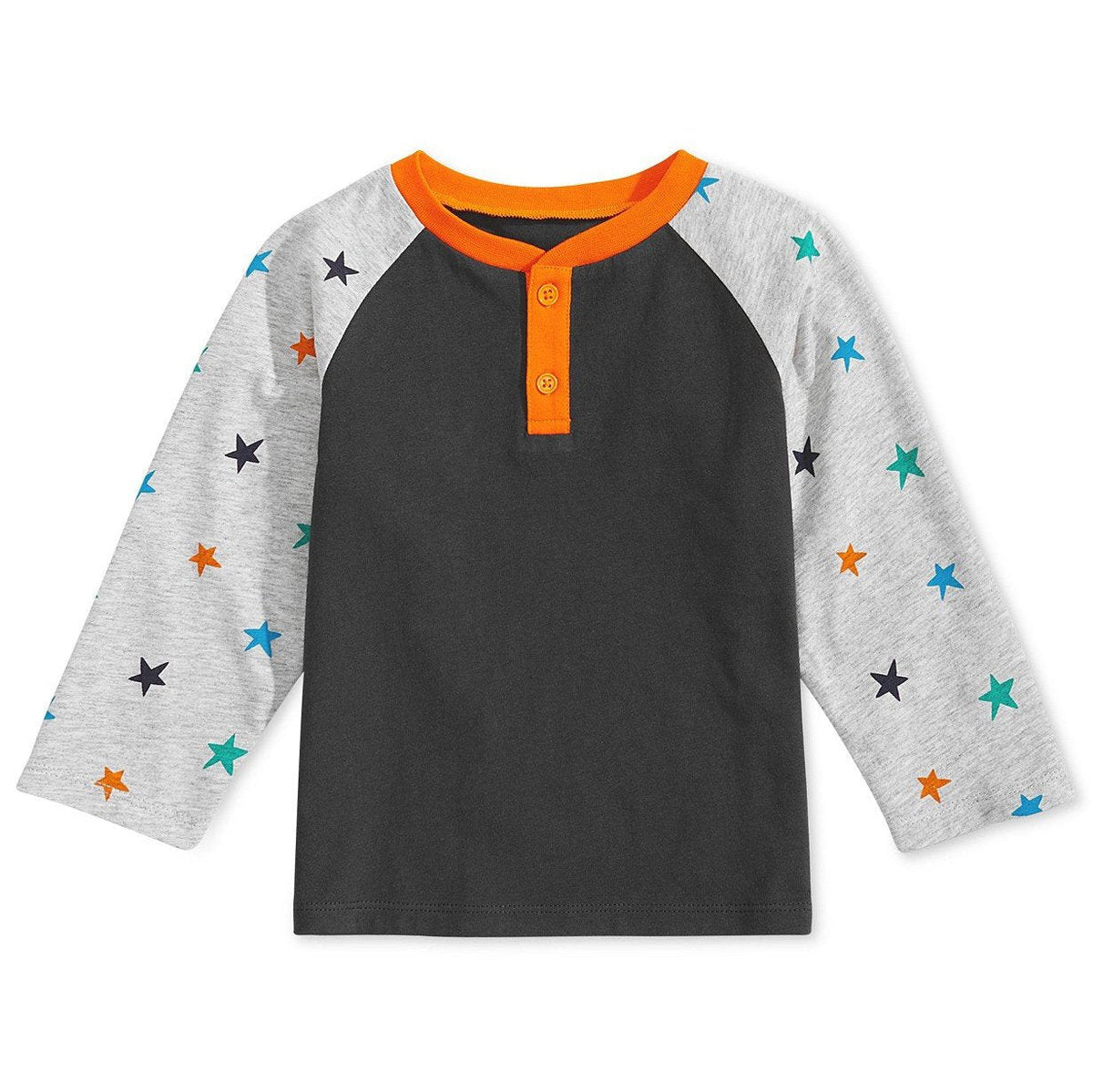 First Impressions Boys Long Sleeve Print T-Shirt