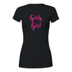 Playful Girly Girl Women's Cotton T-Shirt