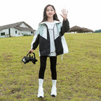 Shell Jacket Thin Medium And Large Children Children's Spring Clothes Trench Coat Girl Spring Top