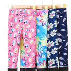 Girls Thin-Flannel SpringAutumn Outerwear Milk-Viscose Pants