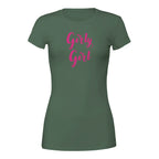 Playful Girly Girl Women's Cotton T-Shirt