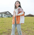 Shell Jacket Thin Medium And Large Children Children's Spring Clothes Trench Coat Girl Spring Top