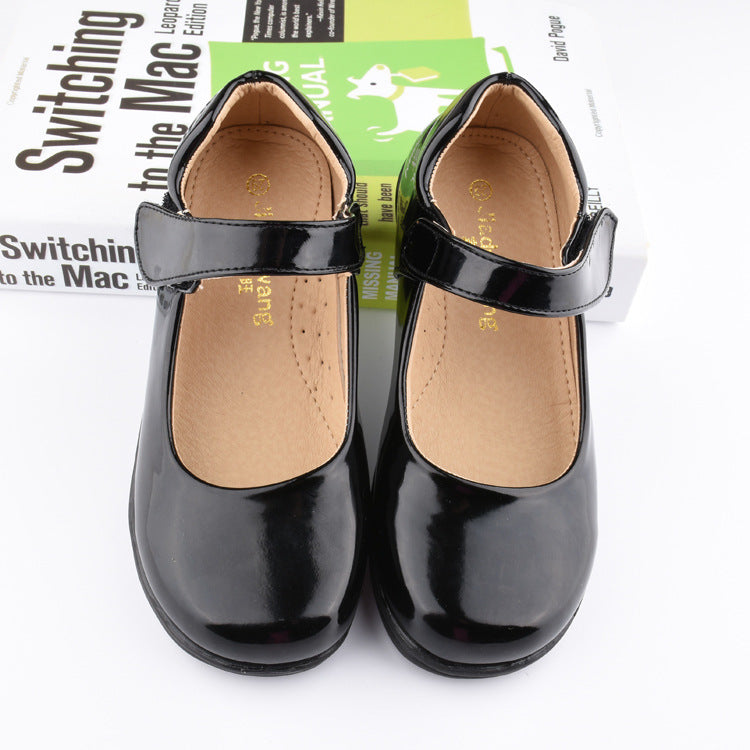 Girls' Spring And Autumn Princess Dancing Leather Shoes