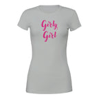 Playful Girly Girl Women's Cotton T-Shirt