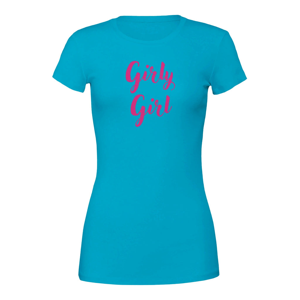Playful Girly Girl Women's Cotton T-Shirt