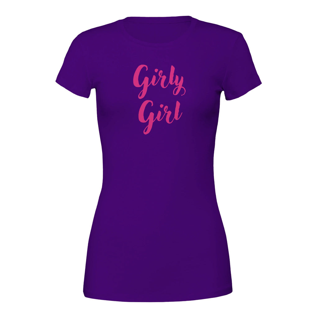 Playful Girly Girl Women's Cotton T-Shirt