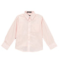 Boys Light Pink Dress Shirt - Kids Formal Shirt with Spread Collar, Sizes 4-20 | Ferrecci