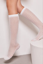 Conte-Kids Cotton Knee-High Socks - Miss 056