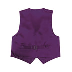 Premium Boys Wine Solid Vest 600