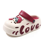 2026 New Women Fashion Clogs Cute DIY Charms Home Street Slippers For Female Summer Platform Shoes Soft EVA Girls Leisure Sandal