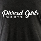 Pierced Girls Do It Better Tapered Long Sleeve Hoodie