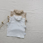 Girls' Summer Baby Floral Vest T-shirt