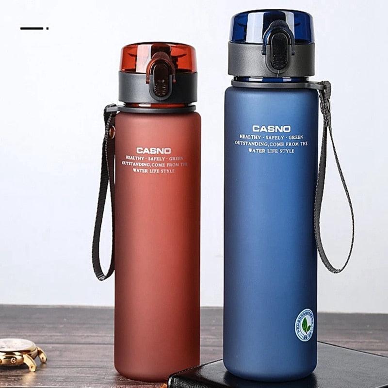 BPA Free Leak Proof Sports Water Bottle High Quality Tour Hiking Portable My Favorite Drink Bottles 400ml 560ml Water Bottle Sport Frosted Tour Outdoor Leak Proof Seal Child School Water Bottles for Children Kids