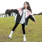 Shell Jacket Thin Medium And Large Children Children's Spring Clothes Trench Coat Girl Spring Top