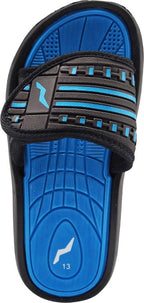 Norty Boy's Summer Comfort Casual Slide Flat Strap Shower Sandals Slip On Shoe