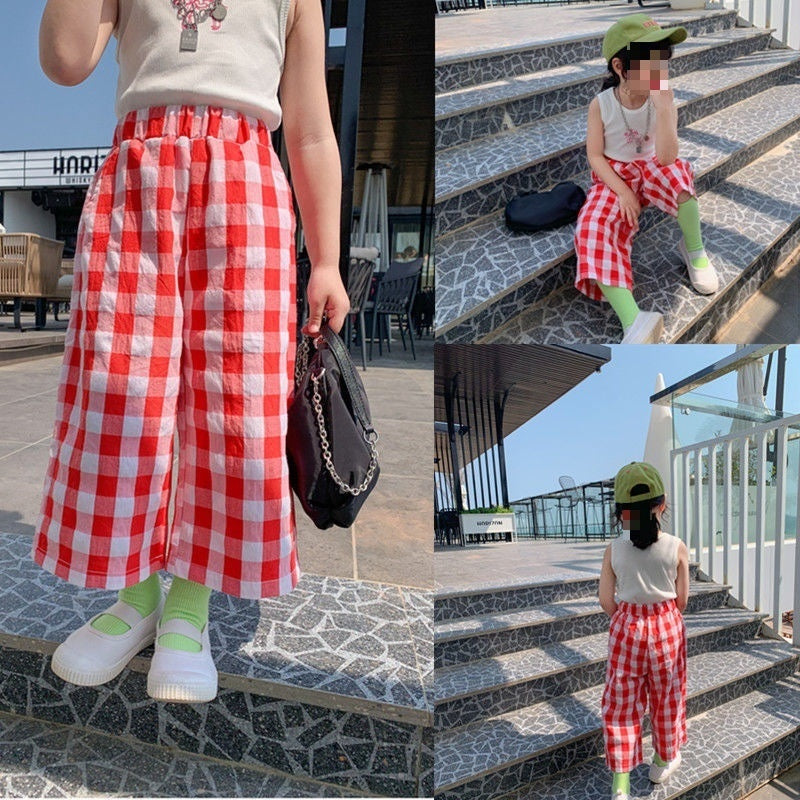 Mosquito Repelling Pants Children Fashionable Casual Pants Baby Girl Fashionable Trousers