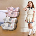 2026 Summer New Girls Mesh Breathable Sneakers, Toddler Soft Sole Non-Slip Casual Walking Shoes For Baby Girls