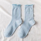 Fashion Lace Ruffled Soft Cotton Female Sock Spring And Summer Cute Socks Sweet Princess Girls Comfortable Breathable Cute Socks For Women