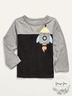 First Impressions Boys Long Sleeve Print T-Shirt