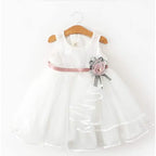 Kids Little Girls' Dress Flower Swing Dress