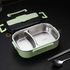 Bento Lunch Box – Includes Thermos Bag, Spoon &  Chopsticks