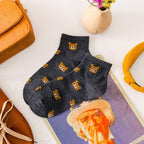 New Cartoon Female Breathable Cotton Socks Cute Bear Lovely Animal Pattern Girl Sock Novelty Combed of Pure Cotton Crew Socks For Men And Women