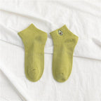 New Cartoon Female Breathable Cotton Socks Cute Bear Lovely Animal Pattern Girl Sock Novelty Combed of Pure Cotton Crew Socks For Men And Women
