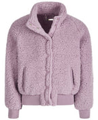 Jou Jou Big Girls Fleece Snap Jacket, Size 16-XL