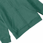 Bienzoe Girls Full Zip Hoodie Pink Soft Fleece School Uniform Size 16