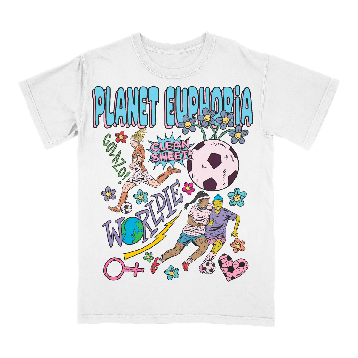 Girls Soccer Limited Edition Graphic T-Shirt